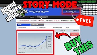 How to make MILLIONS from Stock Market in GTA 5 Story Mode Working Guide 2024 [upl. by Dodie989]