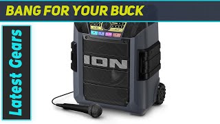 ION Block Rocker XL The Ultimate Outdoor Party Speaker [upl. by Eillib]