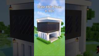 MINECRAFT Easy Modern House 🏠 minecraft [upl. by Nuj]