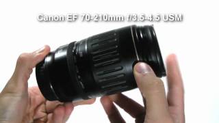 Canon EF 70210mm f3545 USM Lens [upl. by Kohler]