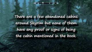 SKYRIM MYTH Woodcutters wife and Cabin in the Woods [upl. by Weissmann]