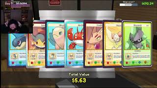 Caseoh plays TCG card shop simulator [upl. by Tice]