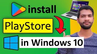 Install Google Play Store on Windows 10  UrduHindi [upl. by Raamal]