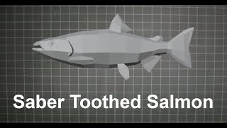 Saber Toothed Salmon for Carnivores Clathrate  Speed Model [upl. by Gnuy931]