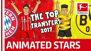 Top Bundesliga Transfers 2017  The Song  Powered by 442oons [upl. by Ananna]