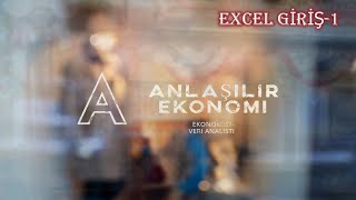 Anlaşılır Ekonomi Excel Giriş 1Basit Veri DüzenlemeEVDSExcel Veri aktarımı [upl. by Lehcer]