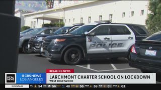 Arrest made after man allegedly points rifle at Larchmont Charter School in West Hollywood [upl. by Lilac]