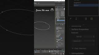 Edit spline in 3ds Max [upl. by Acysej358]