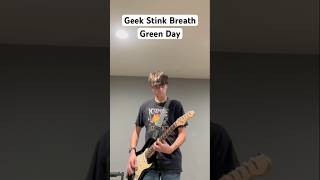 Geek Stink Breath by greenday cover guitar guitarplayer guitarcover bass drums music [upl. by Ynahirb98]