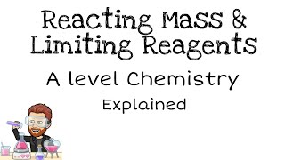 Limiting Reactants and Percent Yield [upl. by Enobe]