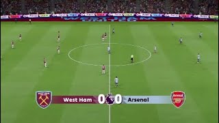 FIFA 25 West Ham VS Arsenal premier League [upl. by Ferdinande]