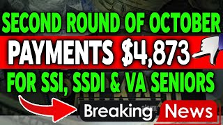 Unbelievable October Payments Increase for Some SSI SSDI amp VA Recipients—What You Need to Know [upl. by Voltz792]