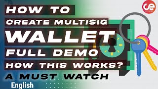 How to Create Multisig 🔐 Wallet and use dApps Full Tutorial  English [upl. by Cave970]