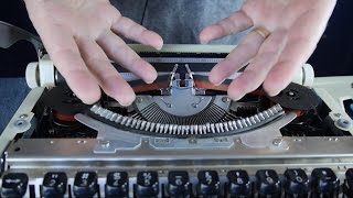 Typewriter Tip Quickie Replacing Ribbons [upl. by Ssilem885]