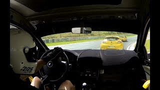 Clio 3 RS vs 3x Megane RS  Nordschleife 23072017 [upl. by Halden]