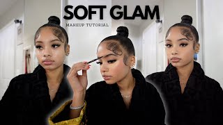 SOFT GLAM Makeup Tutorial for Beginners Detailed  Vlogmas Day 23 [upl. by Milburn]