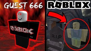 4 Seriously Creepy Roblox Sightings John DoeGuest 6661X1X1X1Ghost [upl. by Leerzej]