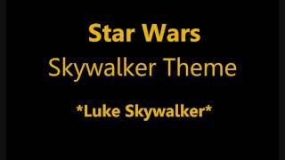 Star Wars Skywalker Theme HD Stereo [upl. by Anilys424]