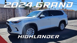 2024 Toyota Grand Highlander Overview [upl. by Biel338]