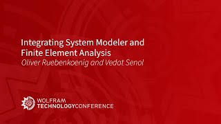 Integrating System Modeler and Finite Element Analysis [upl. by Ambrosio82]