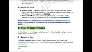 Clinical trials Lecture 1 Part 1 [upl. by Pfosi]