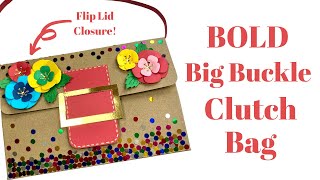 9 Big Buckle Clutch Bag  Gift Bag [upl. by Forcier60]