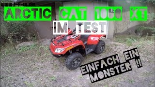 Arctic Cat 1000 XT im Test  70ps Beschleunigung amp Top Speed  Brutales ATV  Probefahrt 03 [upl. by Kushner]