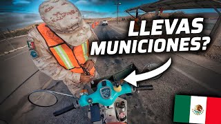 LA POLICIA DE MEXICO ME PARA PENSANDO QUE LLEVO MUNICIONES😱👀  BAJA CALIFORNIA🇲🇽 [upl. by Guise]