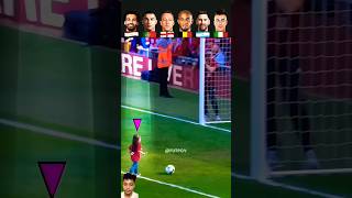 Salah vs Ronaldo vs Terry vs Kompany vs Messi vs Shaarawy 🫣😯 Cute Football Challenge Shorts [upl. by Hurley]