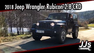 TestReview 2018 Jeep Wrangler JK Rubicon 28 CRD Deutsch JJsGarage [upl. by Hindu]