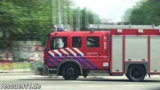 TS Brandweer Amsterdam Kazerne Dirk [upl. by Nadabas]