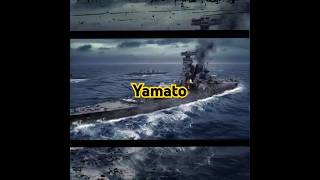 The Yamato The Unstoppable Battleship That Never Stood a Chance shorts [upl. by Onilecram347]