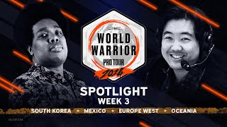 World Warrior Spotlight  Top 8 South Korea  Grand Finals Mexico Europe West amp Oceania [upl. by Grimonia]