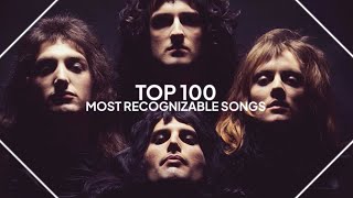 top 100 most recognizable songs of alltime 2024 version [upl. by Naitsyrk]