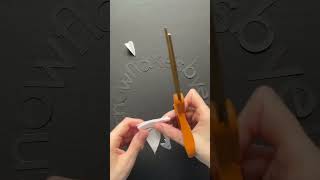 Snowflake Making Tutorial Paper Craft papercraft diy crafts [upl. by Itra814]