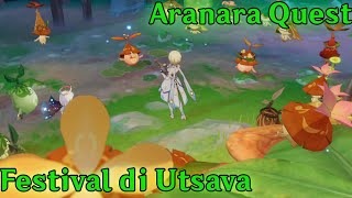 Genshin Impact ITA  Aranara Quest Parte 18  Festival di Utsava [upl. by Yruy]