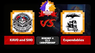 BeReddy 4  CS2 Championship  KAVO and SHO vs Expendables  Div 2  Group B  Bo3 [upl. by Junie527]