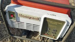 Honeywell 3000 watt generator [upl. by Netsreik]