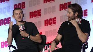 Tom Holland amp Jake Gyllenhaal at ACE Comic Con Midwest 2019 [upl. by Milone]