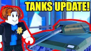 NEW TANKS and JEWELRY STORE Winter Update  Roblox Jailbreak [upl. by Henriette]