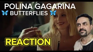 Polina Gagarina  Butterflies Video premiere 2023OFFICIALL reaction [upl. by Thoer236]