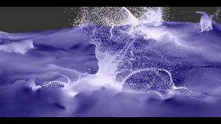 Breaking dams with 107 million SPH fluid particles [upl. by Hersh]