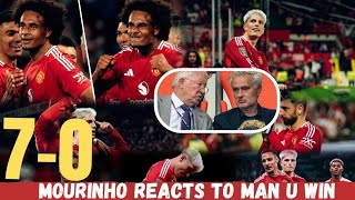 MOURINHO SLAMS MANCHESTER UNITED AFTER 70 CARABAO CUP VICTORY YOU WON’T BELIEVE HIS REACTION [upl. by Nairod]