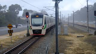 Transperth B series departing set 68125 departing whifords stn [upl. by Nagn]