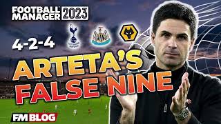 424 Artetas False Nine Stingteta F9  Tactics Talk  FM23 [upl. by Etat]