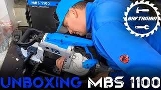 Unboxing 📦 Güde MBS 1100  Metallbandsäge  Werkzeug Vorstellung  Showcase Tools [upl. by Akcebar250]