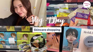 Vlog 1 day shopping สกินแคร์ที่ต้องมีสำหรับคนผิวแพ้ง่าย 🛍️  fahbenjie 🧚🏻‍♀️🫧 [upl. by Hinckley145]