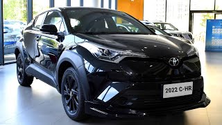 NEW 2022 Toyota CHR  Metallic Black Jazz  INTERIOR EXTERIOR [upl. by Lund]