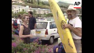 TAHITI  PAPEETE  FRENCH MILITARY SEIZE PROTEST BOAT [upl. by Drusie539]