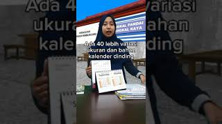 CETAK KALENDER 2025 MODERN KEREN UNTUK SEKOLAH DAN PERUSAHAAN [upl. by Freddy]